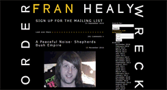 Desktop Screenshot of franhealy.com